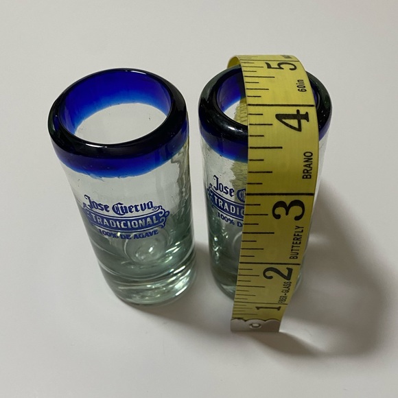 NEW Jose Cuervo Tradicional Set of 2 Shot Glasses - Picture 6 of 7